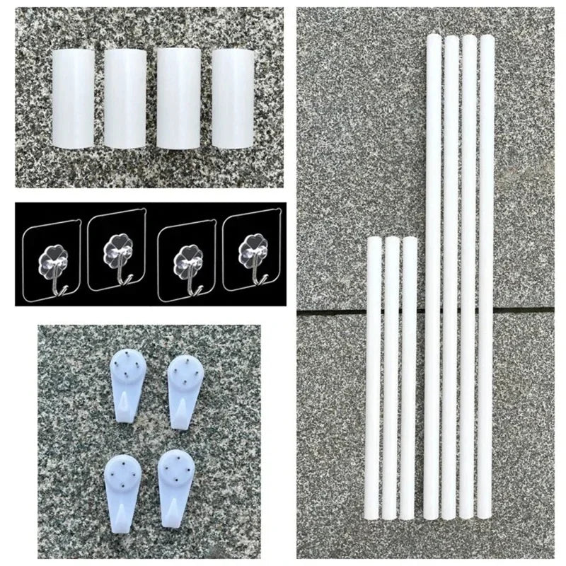 Pet Isolated Network Pet Dog Barrier Fences Stairs Gate New Folding Breathable Mesh Playpen For Dog Safety Fence Baby Gate Fence