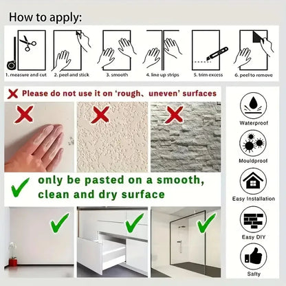 Walnut Wood Contact Paper Stick Waterproof Wallpaper Self-Adhesive Wallpaper Removable Vinyl Film Contact Paper for Walls Furniture DIY