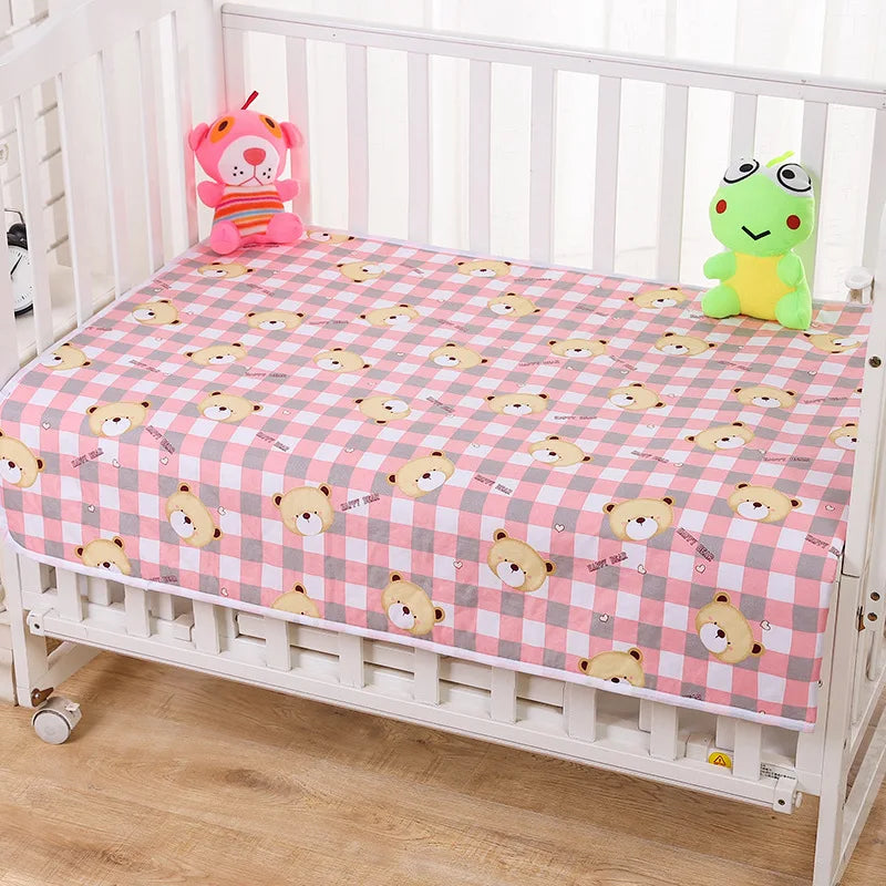 Changing Pad Cover for Baby Waterproof Bed Pad Kids Travel Mattress Protector Baby Reusable Changing Mats for babies Diaper Pads