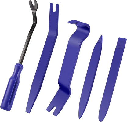 Car Interior Trim Removal Tool Kit, Auto Plastic Clips Puller Set for DIY Panel Disassembly
