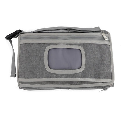3 in 1 Diaper Changing Pad Portable Baby Changing Pad with Pockets Waterproof Travel Diaper Changing Hand Folding Diaper Bag