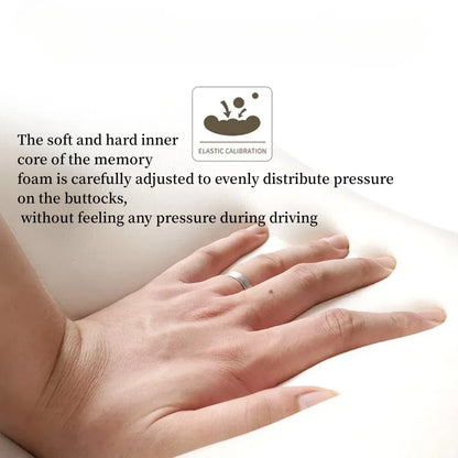 Car Booster Seat Cushion Heightening Height Boost Mat Breathable Portable Car Seat Pad Fatigue Relief Suitable For Cars
