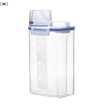 Portable Cat Dog Food Storage Container with Upgraded Large Spout and Cup Dispenser for Small Large Animal Kibble, Pet Bird snack, Oatmeal, Rice, Flour, Brown Sugar