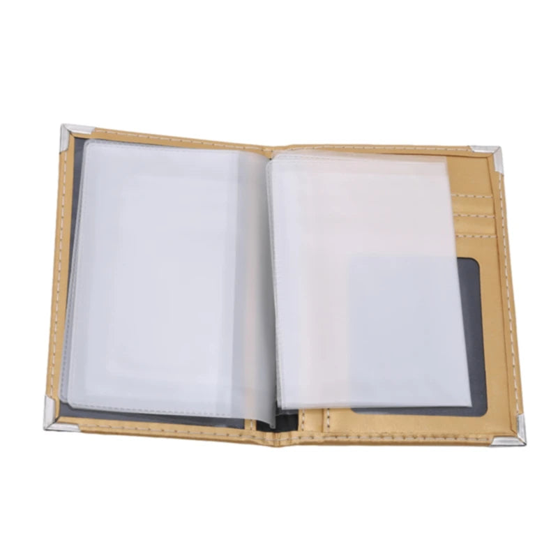 Driver License Holder Pu Leather Protective Case Shell Motor Vehicles Documents Business Id Pass Certificate Folder Wallet Card