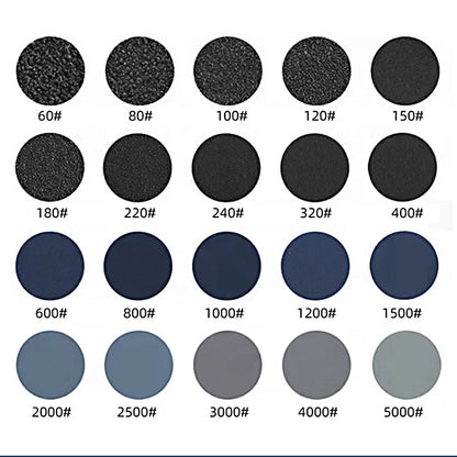 3/5/6inch Universal Dry and Wet Sanding Disc Sanding Paper Metal Polished Woodworking Tools Accessories Polishing Abrasive Discs