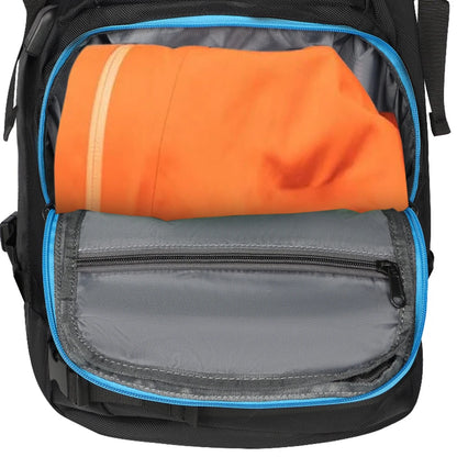 50L Ski Boot Bag with Rubberized Exterior/Waterproof Bottom for Skis, Snowboard, Ski Helmet, Accessories