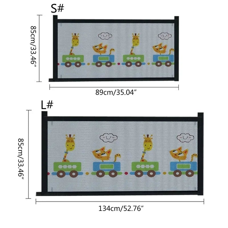 Pet Isolated Network Pet Dog Barrier Fences Stairs Gate New Folding Breathable Mesh Playpen For Dog Safety Fence Baby Gate Fence