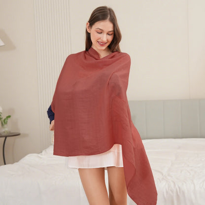 Women Breastfeeding Towel Insular Baby Blanket Cover Pregnant Prevent Exposure Scarf Bamboo Cotton Shawl Stroller Nursing Cover
