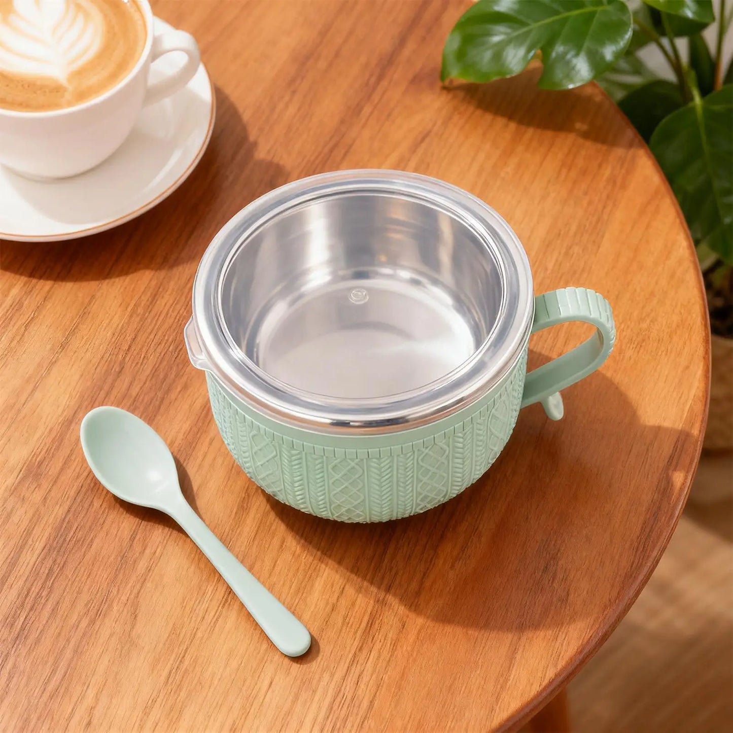 Large Soup Mug 25oz Cup Bowl with Lid Large Soup Mug Dinnerware for Travel Tea Christmas Cafe Oats Lunch Noodle Sandwich