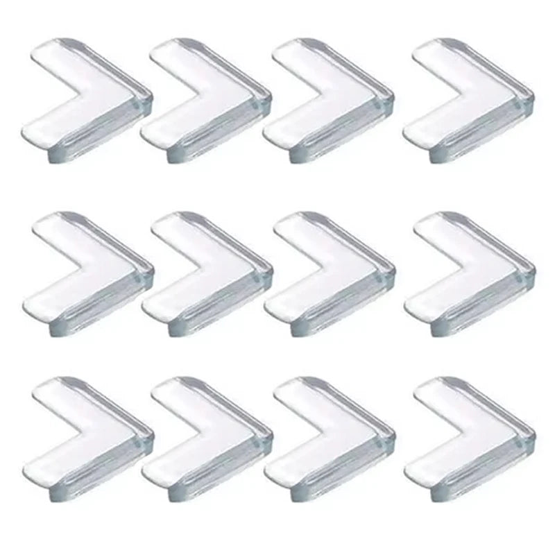 8Pcs/12Pcs Child Baby Safety Silicone Protector Table Corner Edge Protection Cover Children Anticollision Edge & Guards