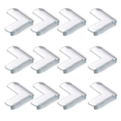 8Pcs/12Pcs Child Baby Safety Silicone Protector Table Corner Edge Protection Cover Children Anticollision Edge & Guards