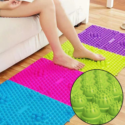 Massage pad plantar finger pressure plate foot massage sensory toy children and adults thickened to relieve tension fun game mat