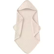 Baby Muslin Hooded Bath Towels and Washcloths Muslin Cotton Hooded Baby Towels Absorbent Blankets for Gift Newborn Infant Shower
