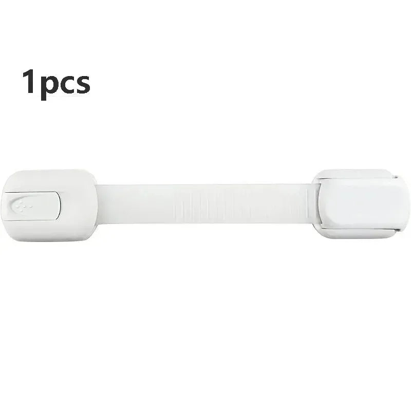 Baby Safety Lock Drawer Child Safety Cabinet Locks Adhesive Cabinet Drawer Door Latches Baby Safe Straps