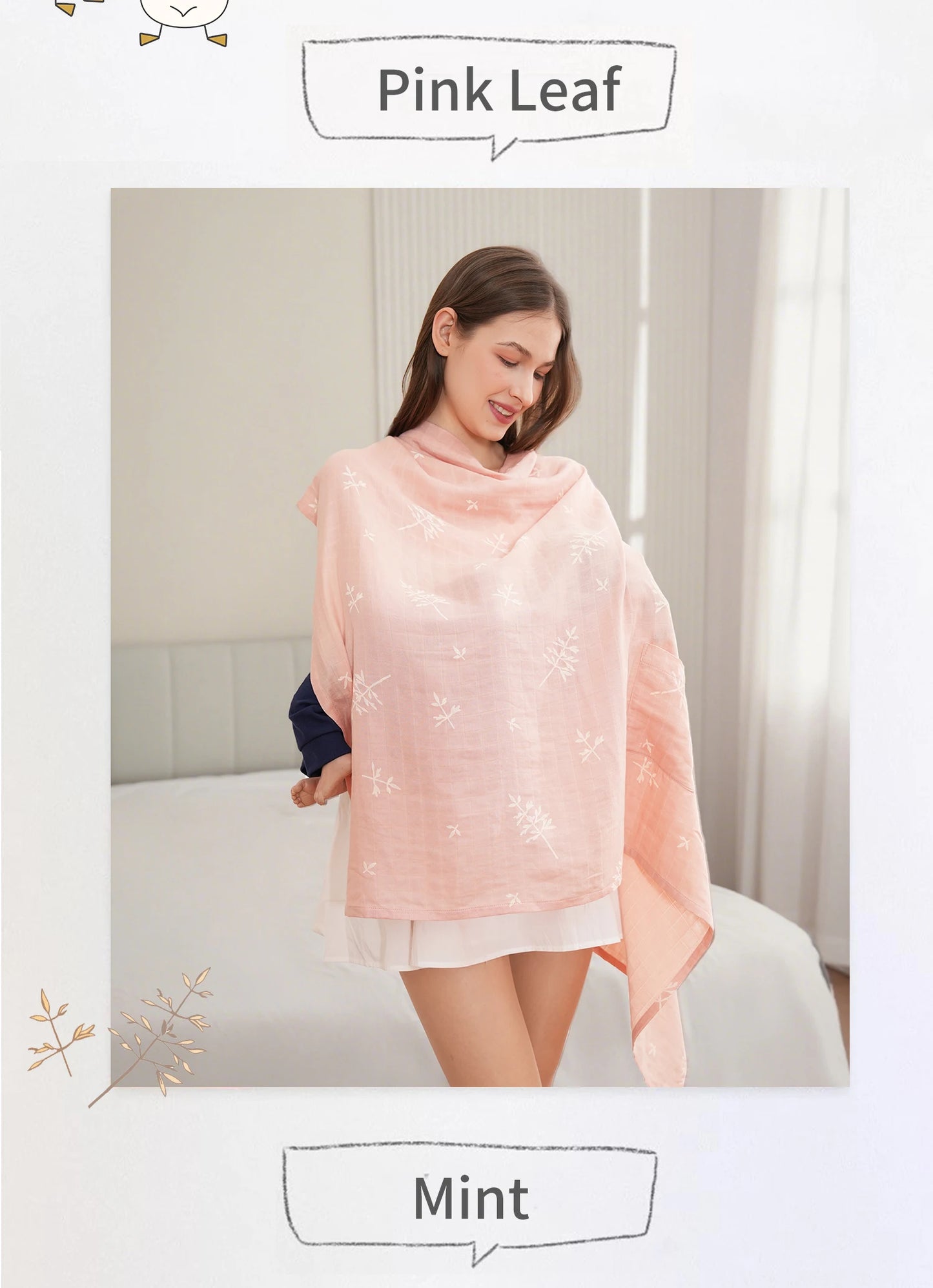 Women Breastfeeding Towel Insular Baby Blanket Cover Pregnant Prevent Exposure Scarf Bamboo Cotton Shawl Stroller Nursing Cover
