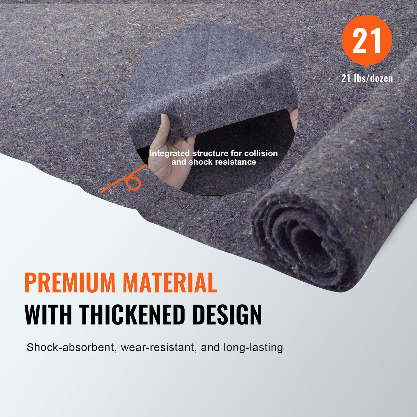 12/24 Pcs Pack Moving Blankets 54x72in Heavy Duty Padded Packing Blankets for Moving Shipping Protecting Furniture Professional Quilted Furniture Blankets for Moving Supplies