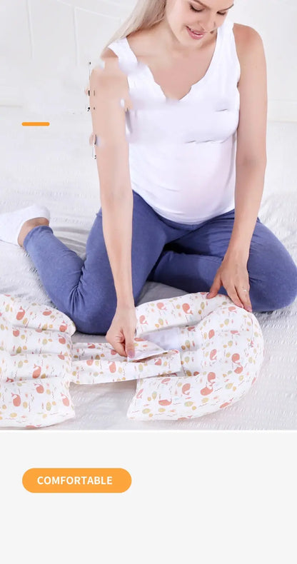 New Cotton Waist Maternity Pillow For Pregnant Women Pregnancy Pillow U Full Body Pillows To Sleep Pregnancy Cushion Pad Product