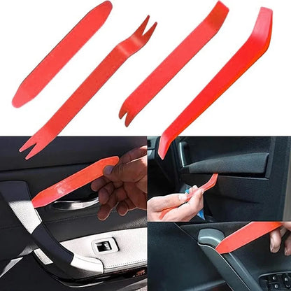 19Pcs Trim Removal Tool Set Clip Plier Upholstery Remover Nylon Car Panel Removal Set with Portable Storage Bag