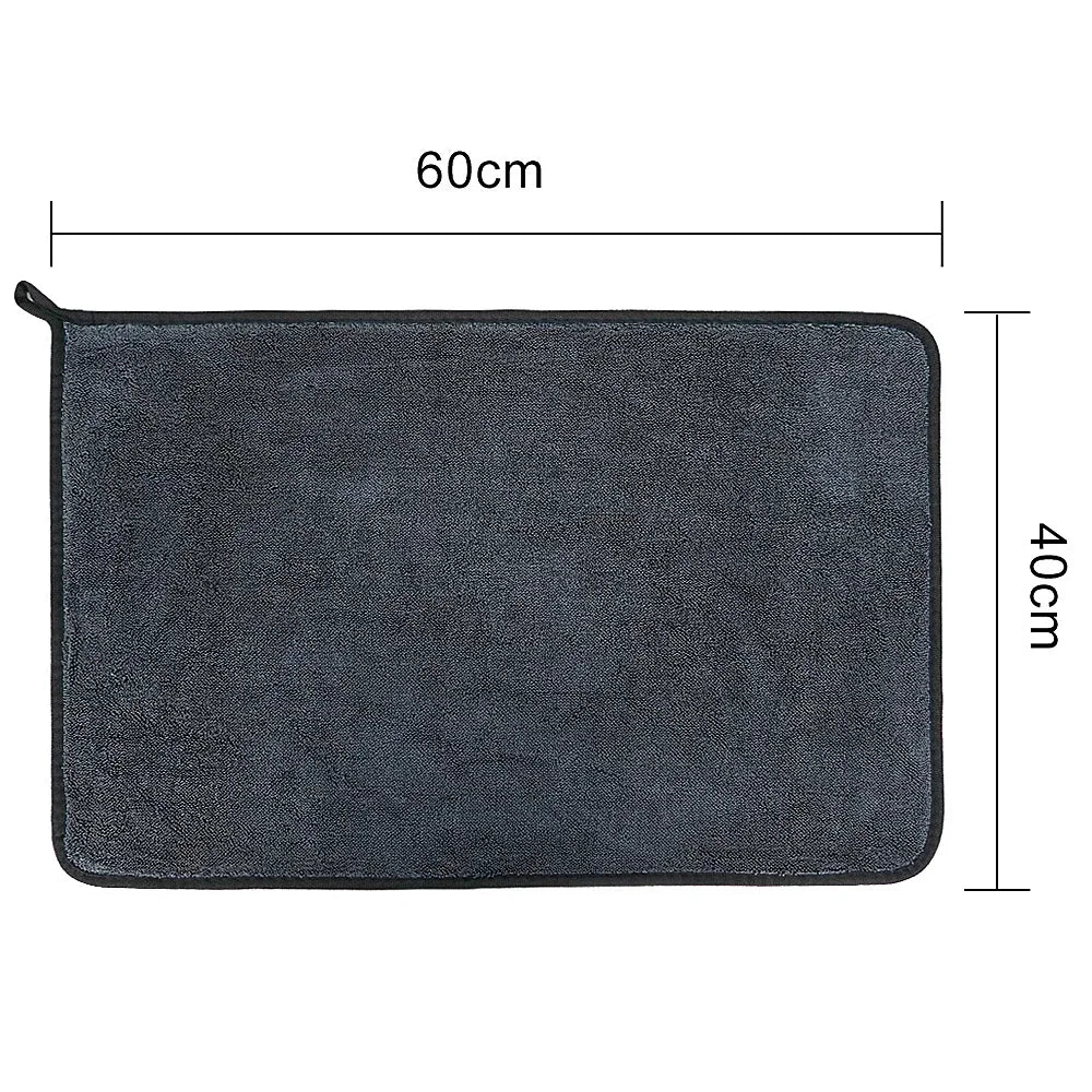 1/2pcs Professional Microfiber Towels Car Washing Towel Micro Fiber Auto Extra Soft Rag Fast Drying Cloth for Car Wash Accessory