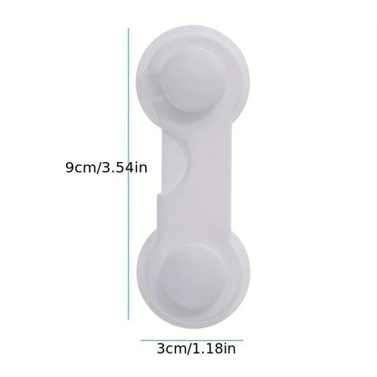 10pcs Baby Safe Straps Baby Safety Lock Drawer Child Safety Cabinet Locks Adhesive Cabinet Drawer Door Latches