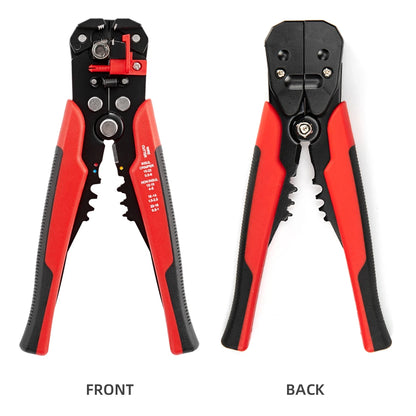 Crimper Cable Cutter Adjustable Automatic Wire Stripper Multifunctional Stripping Crimping Pliers Terminal Hand Tool