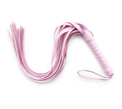 High Quality Pu Leather Pimp Whip Racing Riding Crop Party Flogger Hand Cuffs Queen Black Horse Riding Whip