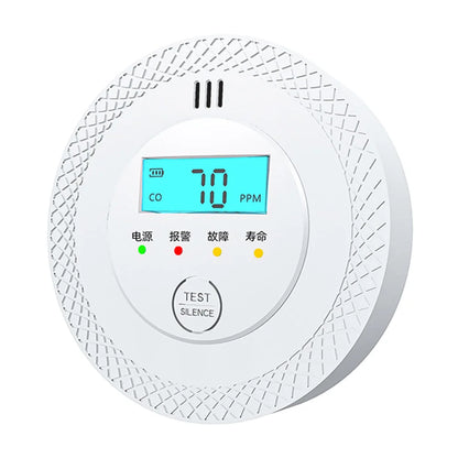 Carbon Monoxide Detectors, CO Detector Battery Operated with Sensitive Sensor, Digital Display and Sound Warning, 85dB High Sensitive Warning CO Detector with LEDs Carbon Monoxide Detector Alarm for Home Depot