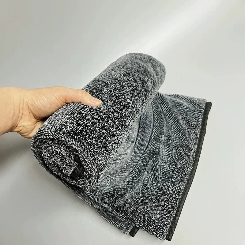 1/2pcs Professional Microfiber Towels Car Washing Towel Micro Fiber Auto Extra Soft Rag Fast Drying Cloth for Car Wash Accessory