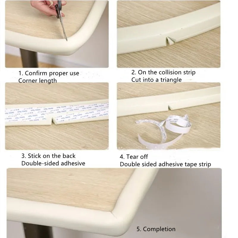 2M super thick baby safety furniture table protection edge corner table cover protection tape foam corner bumper protection