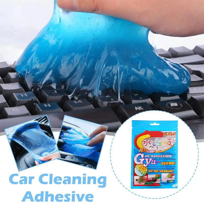 Car Cleaning Gel Slime Magic Mud Automobile Air Vent Computer Keyboard Dirt Dust Remover Gel Car Wash Interior Cleaning Tool