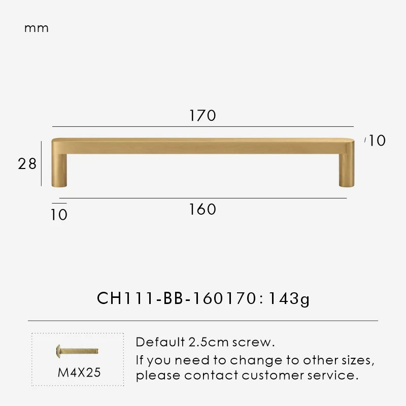 Brushed Brass Cabinet pulls Kitchen Cabinet Handles, Cabinet Pulls Kitchen Cabinet Hardware for Cupboard Nickel Brushed Antique Brass Matte Gold CH111