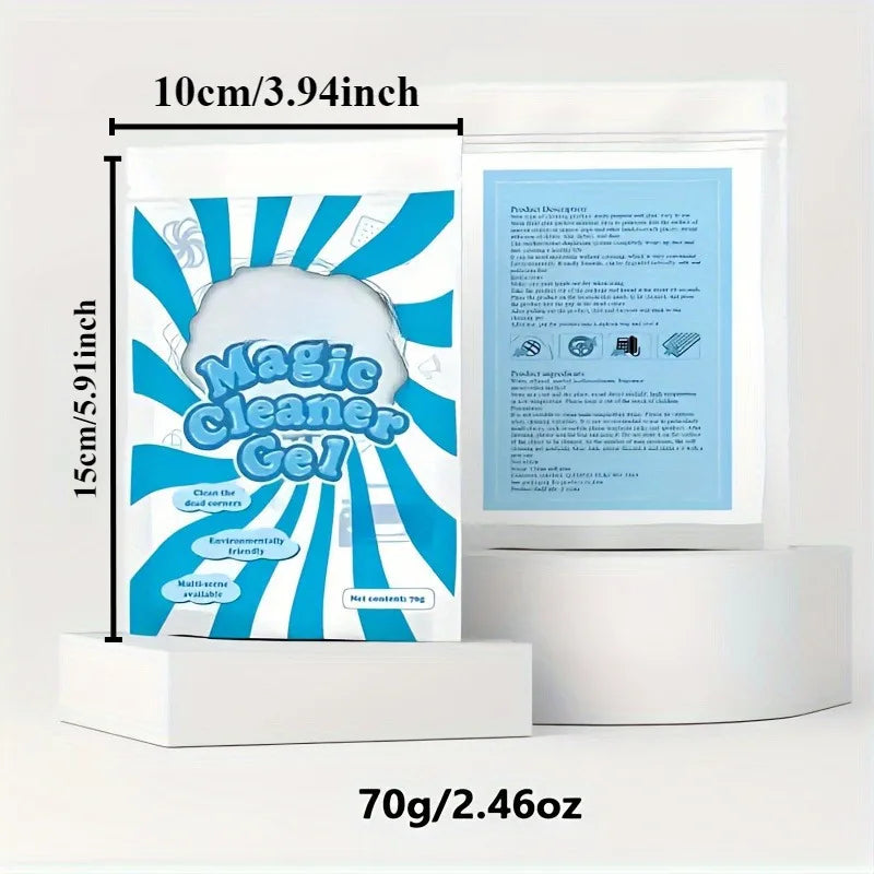 1 Pack of convenient car interior cleaning gel cleaning universal gel cleaner car dust cleaner interior cleaning gel