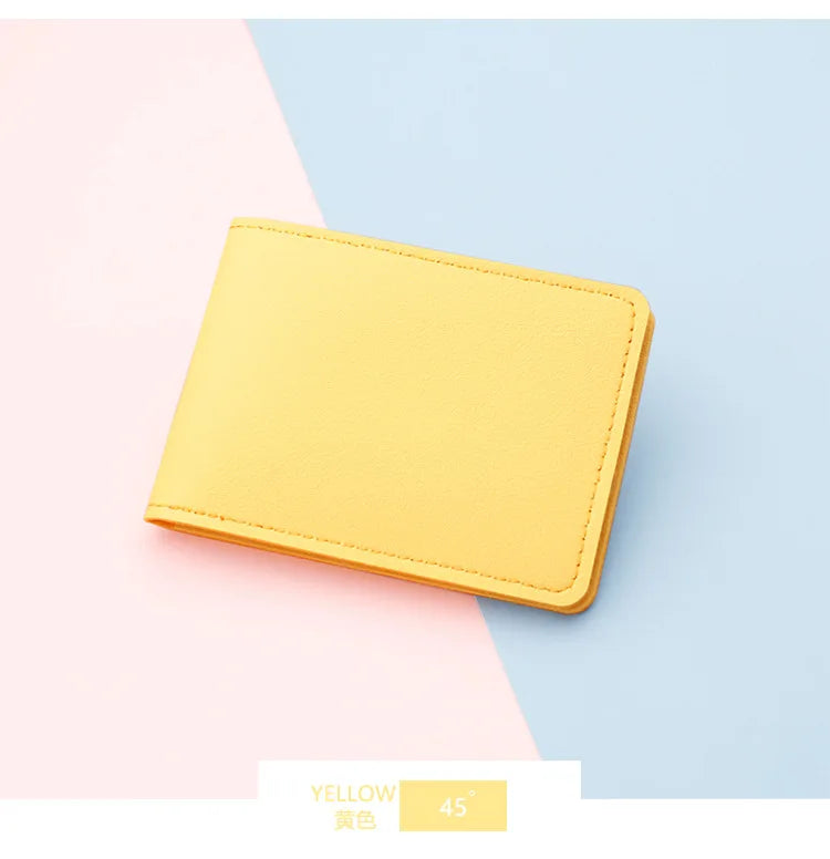Ultra Thin Auto Driver License Bag Artificial PU on Cover for Car Driving Documents ID Card Holder Purse Wallet Case card holder