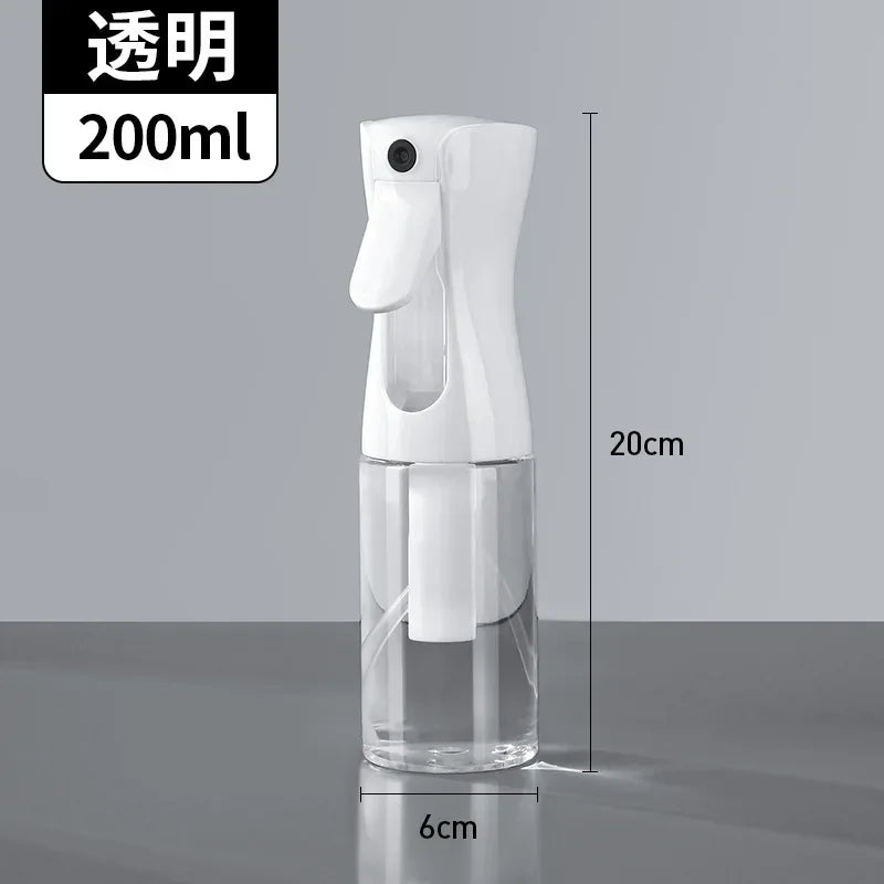 200/300/500ml High Pressure Spray Bottles Refillable Bottles Continuous Mist Watering Can Automatic Salon Barber Water Sprayer