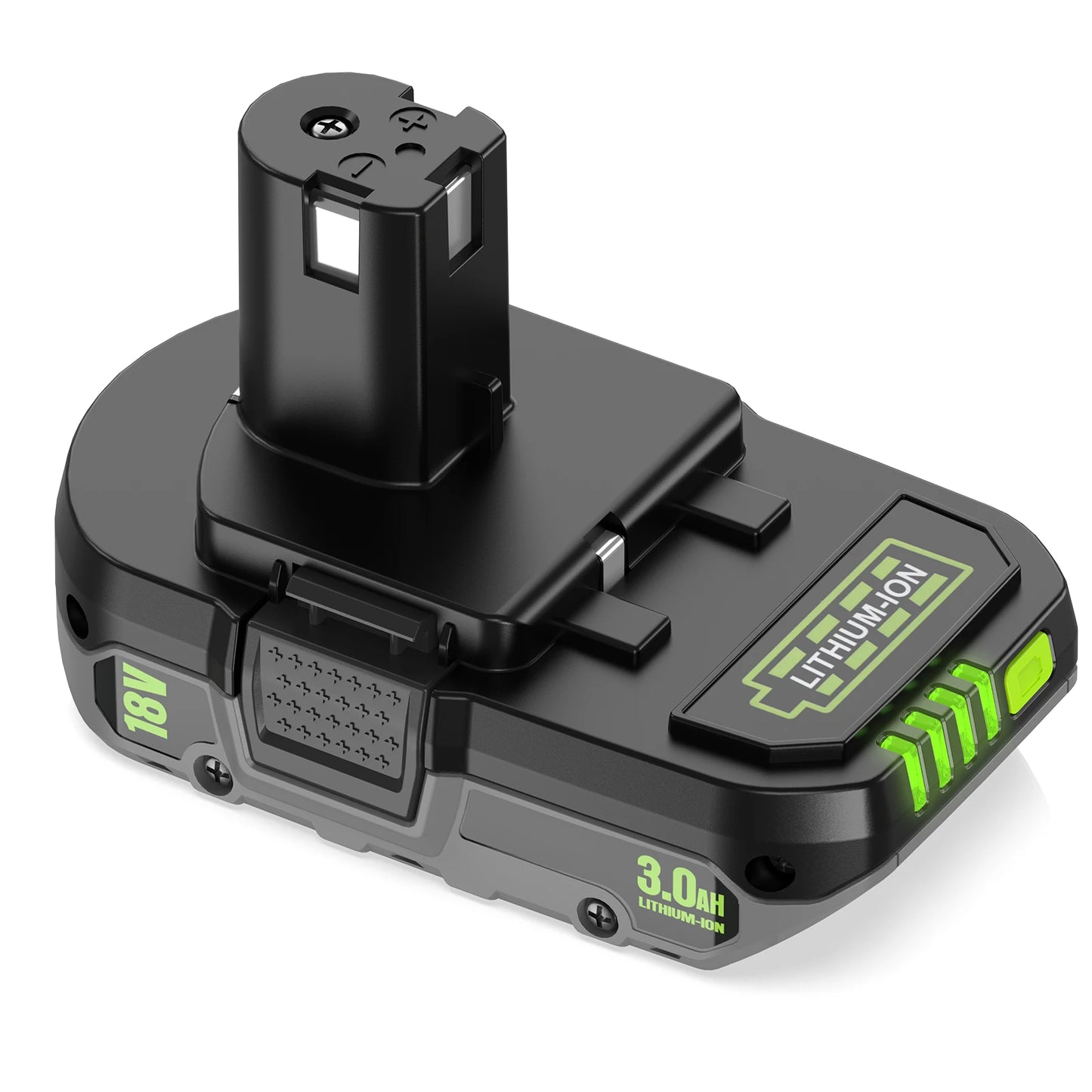 18V 3Ah For RYOBI P108 18V Battery Lithium-Ion Power Tools Ryobi P108 P107 P105 P104 P103 P102 Battery Tool Replacement
