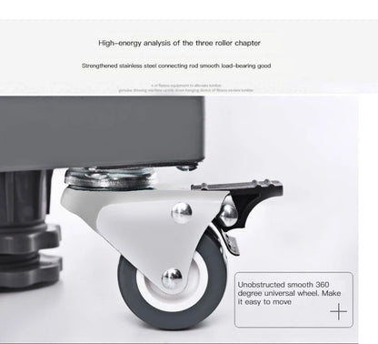 Mini Fridge Stand Adjustable Refrigerator Stand with 4 Strong Feet Universal Stand Base Washing Machine Stand Washer and Dryer Pedestals Multi-Functional Base for Appliance