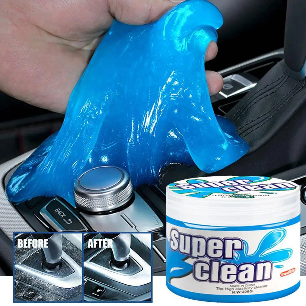 Car Cleaning Gel Soft Glue Car Air Outlet Vacuum Mud Multi-function Keyboard Gap Cleaning Mud Car Gap Dust Dirt Cleaner Soft Gel