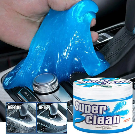 Car Cleaning Gel Soft Glue Car Air Outlet Vacuum Mud Multi-function Keyboard Gap Cleaning Mud Car Gap Dust Dirt Cleaner Soft Gel