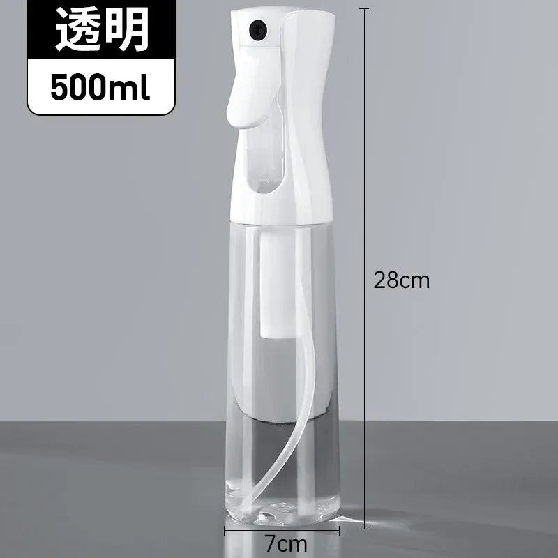 200/300/500ml High Pressure Spray Bottles Refillable Bottles Continuous Mist Watering Can Automatic Salon Barber Water Sprayer