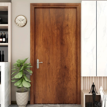 Walnut Wood Contact Paper Stick Waterproof Wallpaper Self-Adhesive Wallpaper Removable Vinyl Film Contact Paper for Walls Furniture DIY