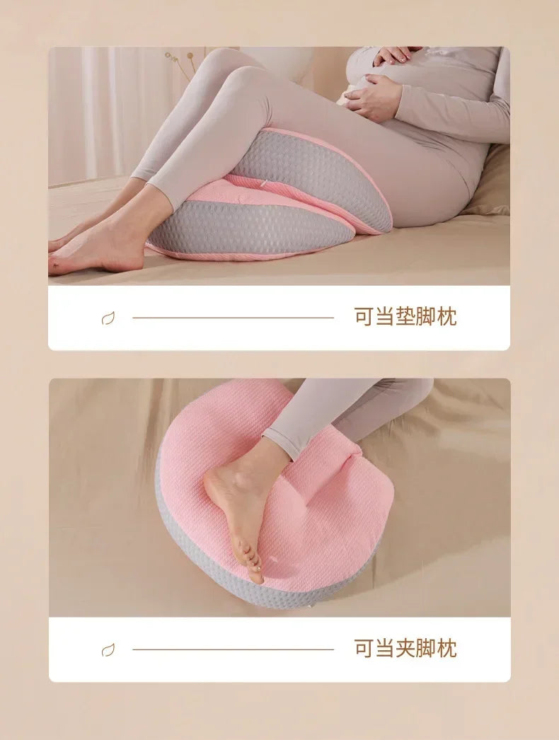 Pregnant Women's Waist Pillow Multifunctional Abdominal Support and Protection Side Sleep U-shaped Cushion Pregnant Pillow