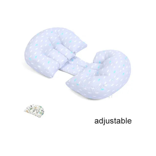 New Cotton Waist Maternity Pillow For Pregnant Women Pregnancy Pillow U Full Body Pillows To Sleep Pregnancy Cushion Pad Product