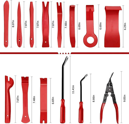 Car Interior Trim Removal Tool Kit, Auto Plastic Clips Puller Set for DIY Panel Disassembly