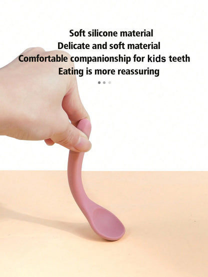 2PC Silicone Sucker Bowl Feeding Tableware for Infant and Young Training Learning To Eat Bowls and Baby Supplementary Food Bowls