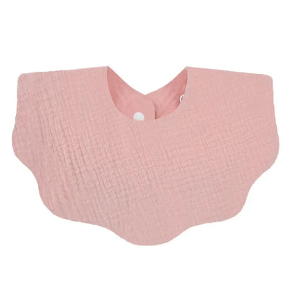 1pcs Cotton Soft Baby Bibs Solid Color Infant Bib Newborn Burp Cloths Bandana Scarf for Kids Boy Girls Feeding Saliva Towel