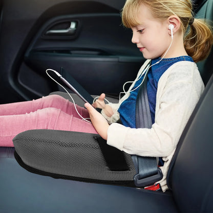 Inflatable Booster Car Seat PVC Inflatable Seat Cushion Portable Travel Seat Cushion With Storage Bag Narrow Backless Kid Seat