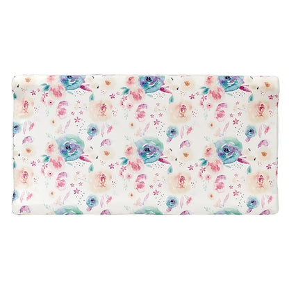 Newborn Change Table Covers Baby Diaper Changing Pad Cover Printing Design Breathable Soft Reusable Diaper Changing Mat Cover