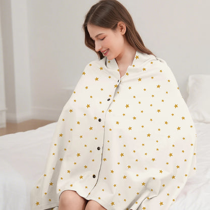 Breathable Baby Feeding Nursing Covers Mum Breastfeeding Nursing Poncho Cover Up Adjustable Privacy Apron Outdoors Nursing Cloth