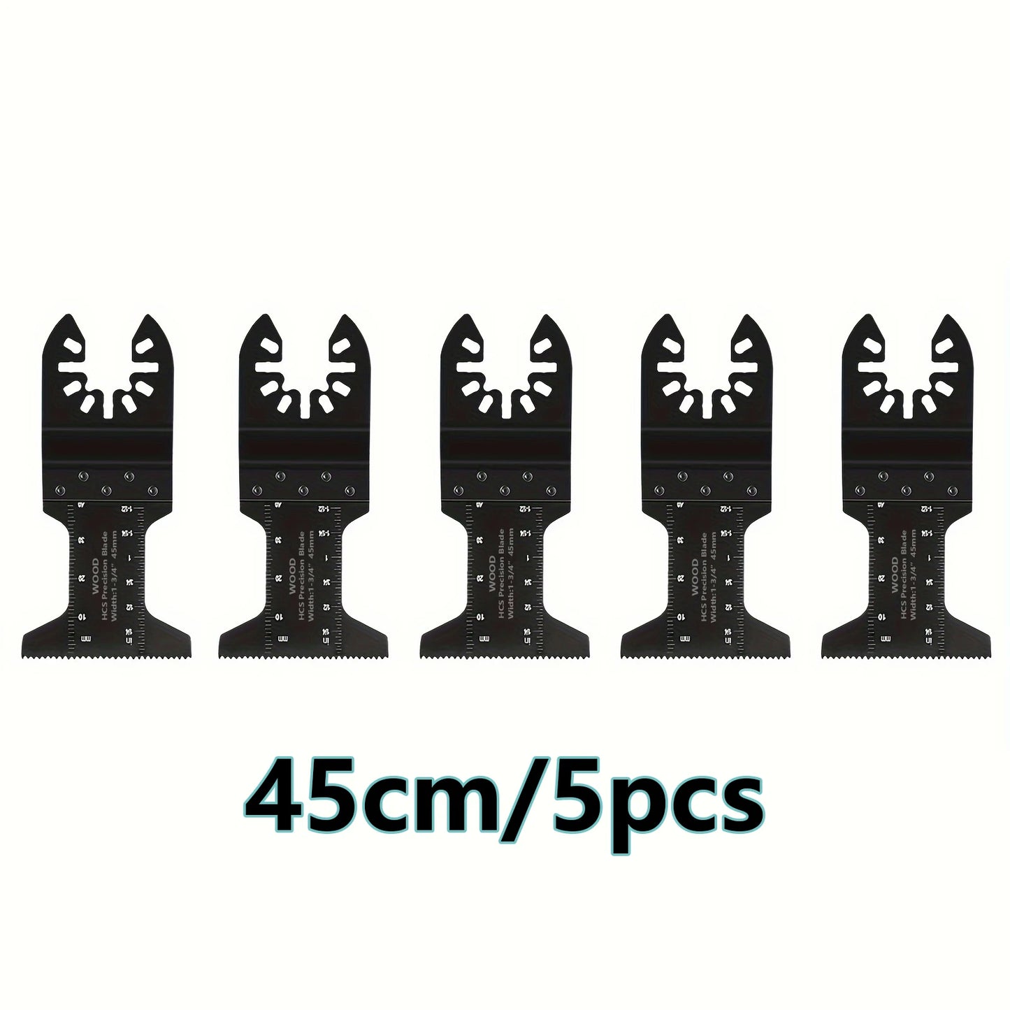 Multitool Blades Oscillating Tool Blade, Universal Titanium Oscillating Saw Blades for Metal Nails, Wood and Plastic, Multi Tool Blades Kits Fit Dewalt Milwaukee Ryobi Rockwell Fein