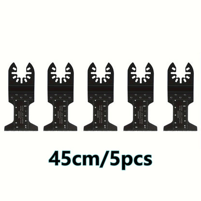 Multitool Blades Oscillating Tool Blade, Universal Titanium Oscillating Saw Blades for Metal Nails, Wood and Plastic, Multi Tool Blades Kits Fit Dewalt Milwaukee Ryobi Rockwell Fein